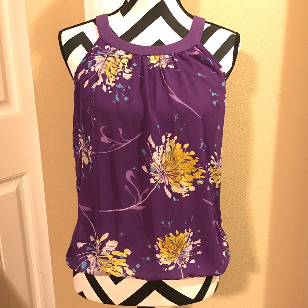 Apt.9 floral bubble tank.